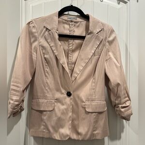 Styled gold/champgne Blazer- Charlotte Russe-SZ S- Never been worn!